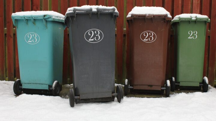 Multiple Wheelie Bins